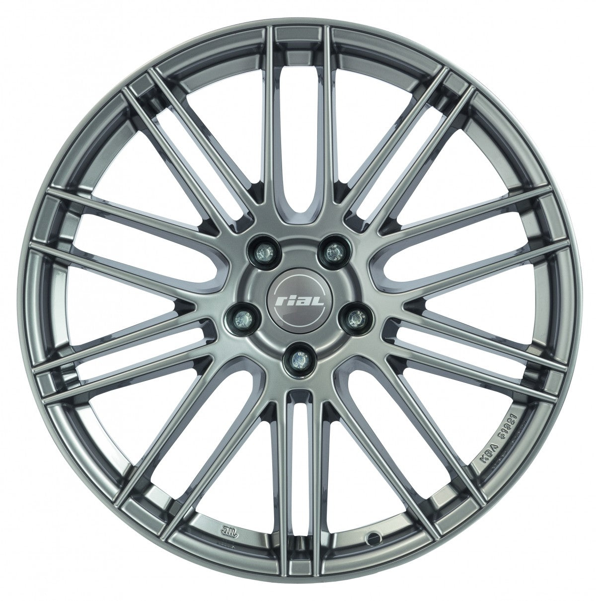 Rial Kibo metal-grey 8x18 ET45 - LK5/108 ML63.4