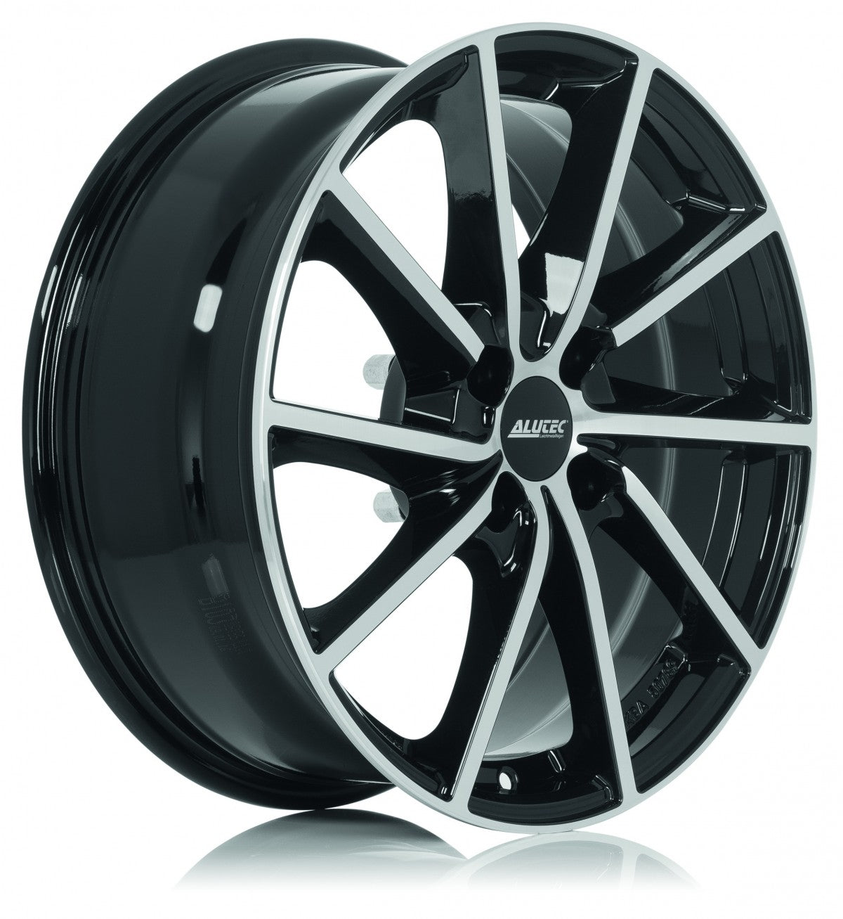 Alutec Singa diamant-schwarz frontpoliert Alufelge 7.5x18 Zoll ET55 LK 5x108 ML63.4 – Bild 7