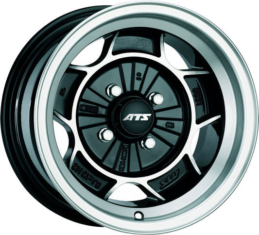 ATS Classic diamant-schwarz frontpoliert Alufelge 7x13 Zoll ET20 LK 4x100 ML57.1