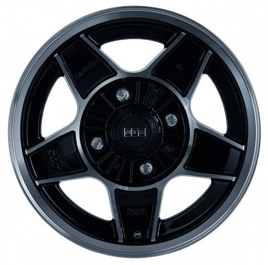 ATS Classic diamant-schwarz frontpoliert Alufelge 7x13 Zoll ET20 LK 4x100 ML57.1