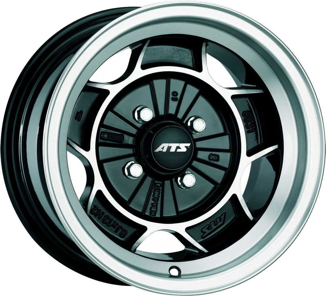 ATS Classic diamant-schwarz frontpoliert 8x13 ET1 - LK4/100 ML57.1
