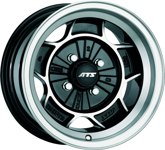ATS Classic diamant-schwarz frontpoliert 8x13 ET1 - LK4/100 ML57.1
