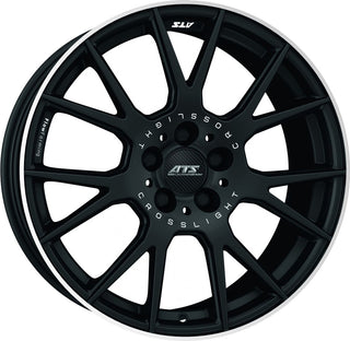 ATS Crosslight racing-schwarz hornpoliert Alufelge 8.5x19 Zoll ET49 LK 5x108 ML75.1
