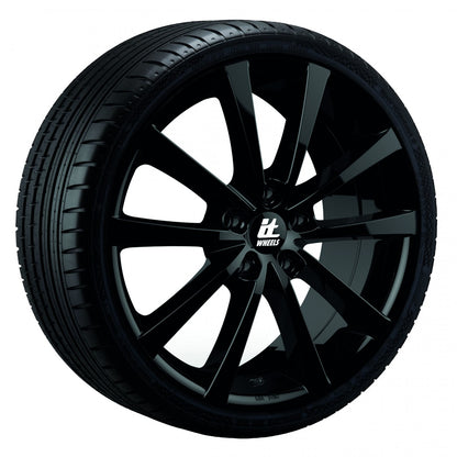 itWheels Alice gloss black 7x17 ET50 - LK5/114.3 ML67.1