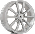 itWheels Alice gloss silver Alufelge 7x17 Zoll ET50 LK 5x114.3 ML67.1