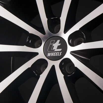 itWheels Alice gloss black polished Alufelge 7.5x18 Zoll ET35 LK 5x112 ML66.5 – Bild 7