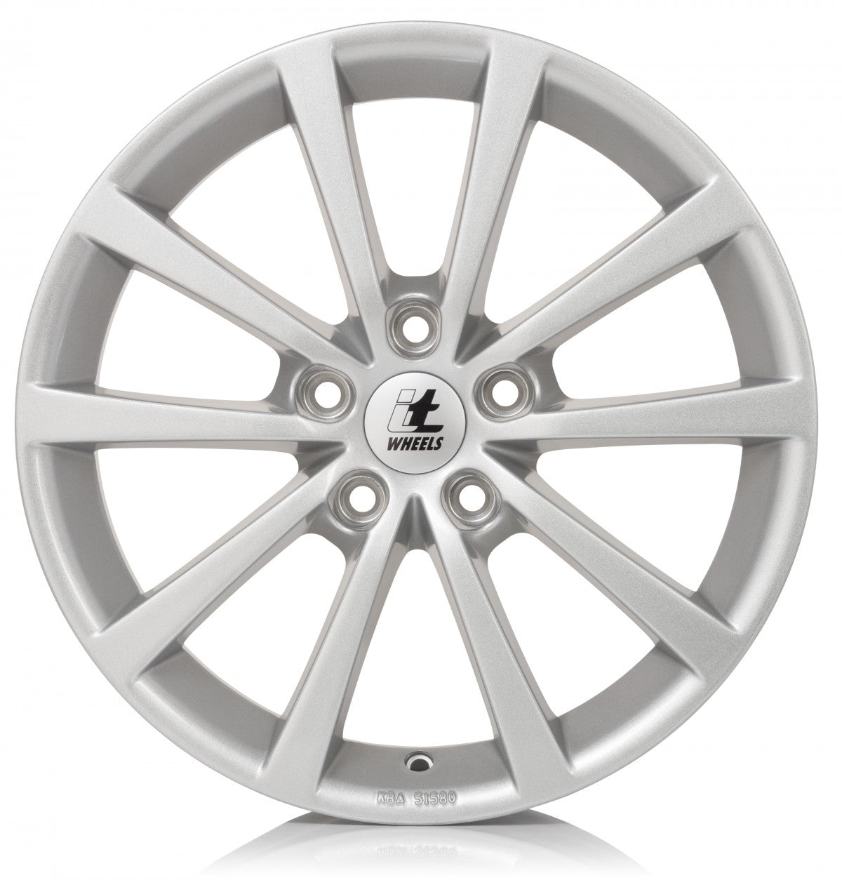 itWheels Alice gloss silver 7.5x18 ET45 - LK5/112 ML66.5