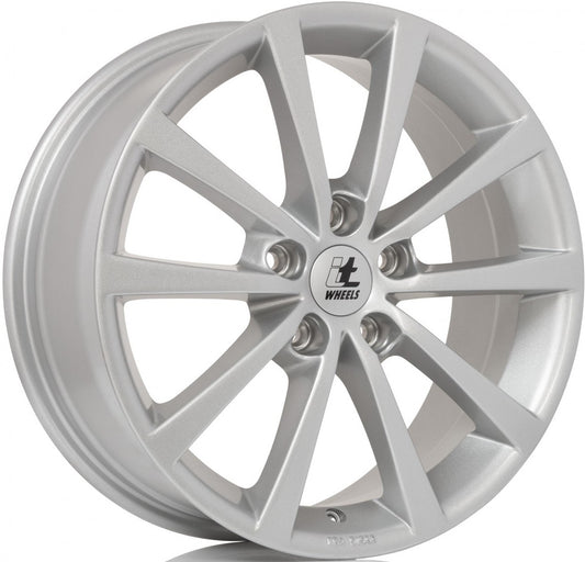 itWheels Alice gloss silver 7x17 ET45 - LK5/108 ML65.1