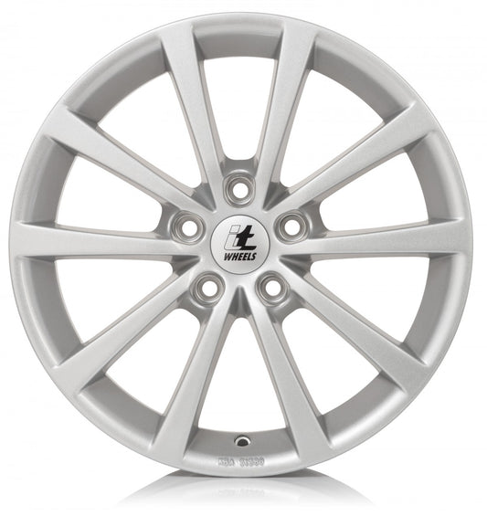 itWheels Alice gloss silver 7x17 ET45 - LK5/108 ML65.1