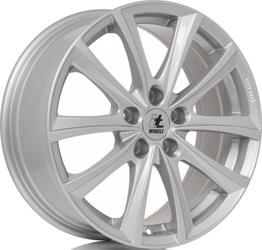 itWheels Elena gloss silver Alufelge