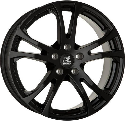 itWheels Michelle matt black 8x19 ET38 - LK5/114.3 ML74.1