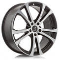 itWheels Michelle matt black polished Alufelge 8.5x20 Zoll ET45 LK 5x112 ML66.5