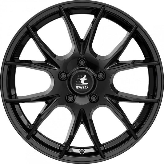 itWheels Kira gloss black 7.5x18 ET18 - LK4/108 ML65.1