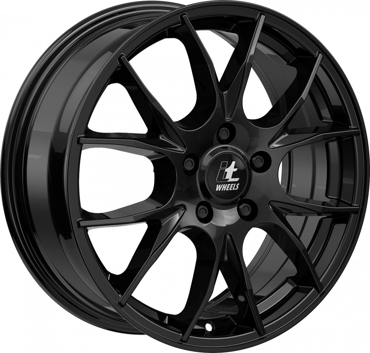 itWheels Kira gloss black 8x18 ET30 - LK5/112 ML66.7