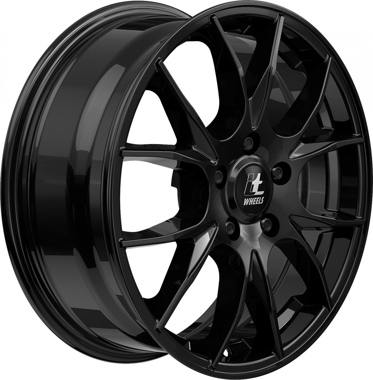 itWheels Kira gloss black 8x18 ET30 - LK5/112 ML66.7