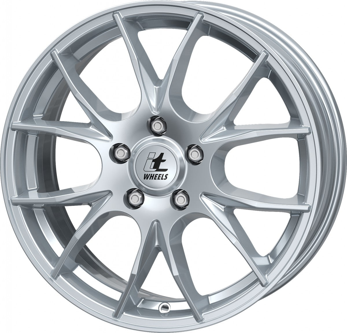 itWheels Kira gloss silver Alufelge 7.5x17 Zoll ET48 LK 5x114.3 ML74.1 – Bild 7