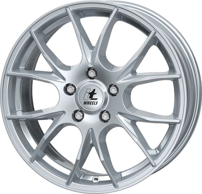 itWheels Kira gloss silver Alufelge 7.5x17 Zoll ET48 LK 5x114.3 ML74.1 – Bild 7