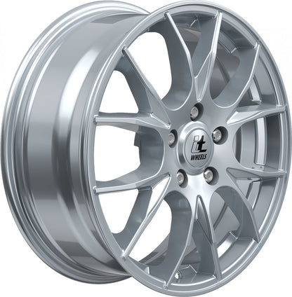 itWheels Kira gloss silver Alufelge 8x18 Zoll ET30 LK 5x112 ML66.7 – Bild 4