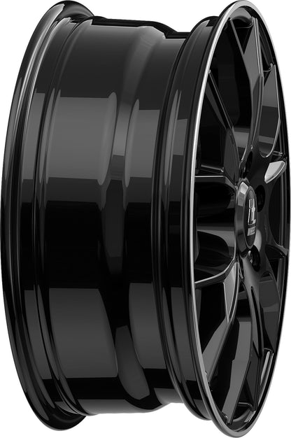 itWheels Kira gloss black polished lip Alufelge 6.5x16 Zoll ET48 LK 5x100 ML63.3 – Bild 6
