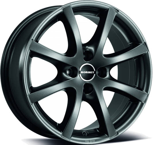 Borbet LV4 mistral anthracite matt 7x16 ET38 - LK4/100 ML64