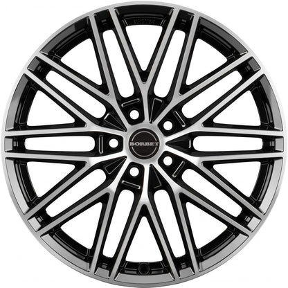 Borbet BS5 black polished 7.5x17 ET40 - LK5/108 ML72.5