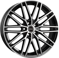 Borbet BS5 black polished Alufelge 8x18 Zoll ET40 LK 5x114.3 ML72.5