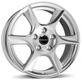 Borbet TL brilliant silver 6-Speiche Alufelge 7.5x16 Zoll ET37 LK 5x112 ML66.5