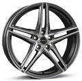 Borbet XRT graphite polished 8x18 ET35 - LK5/100 ML57.1