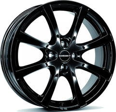 Borbet LV4 black glossy Alufelge 5.5x14 Zoll ET35 LK 4x100 ML64