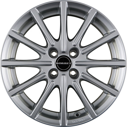 Borbet BL4 brilliant silver Alufelge – Bild 2