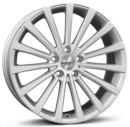 Borbet BLX brilliant silver 8.5x19 ET30 - LK5/112 ML72.5