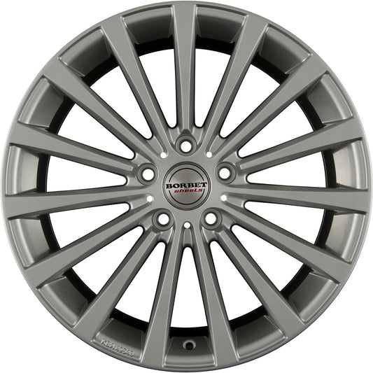 Borbet BLX brilliant silver 8.5x19 ET45 - LK5/112 ML72.5