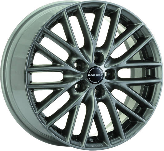 Borbet BS5 metal grey 7x16 ET40 - LK5/114.3 ML72.5