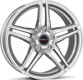 Borbet XRT brilliant silver 8.5x19 ET21 - LK5/112 ML66.5