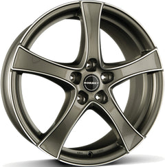Borbet F graphite polished Alufelge 7.5x19 Zoll ET40 LK 5x114.3 ML72.5