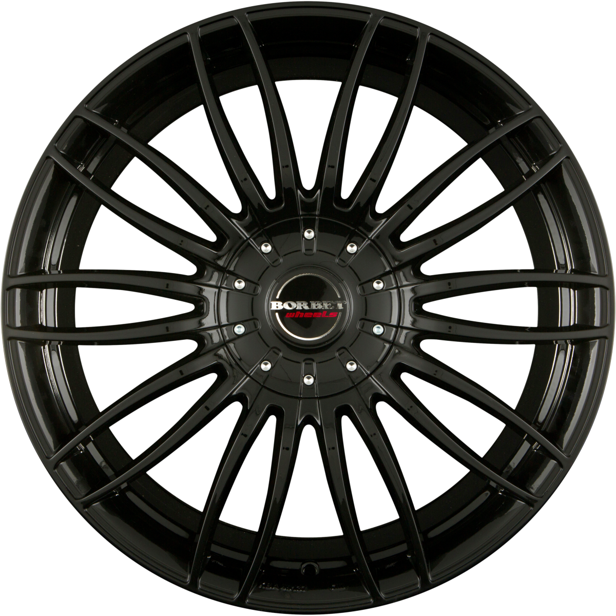 Borbet CW3 black glossy Alufelge 8.5x19 Zoll ET45 LK 5x112 ML66.6 – Bild 6