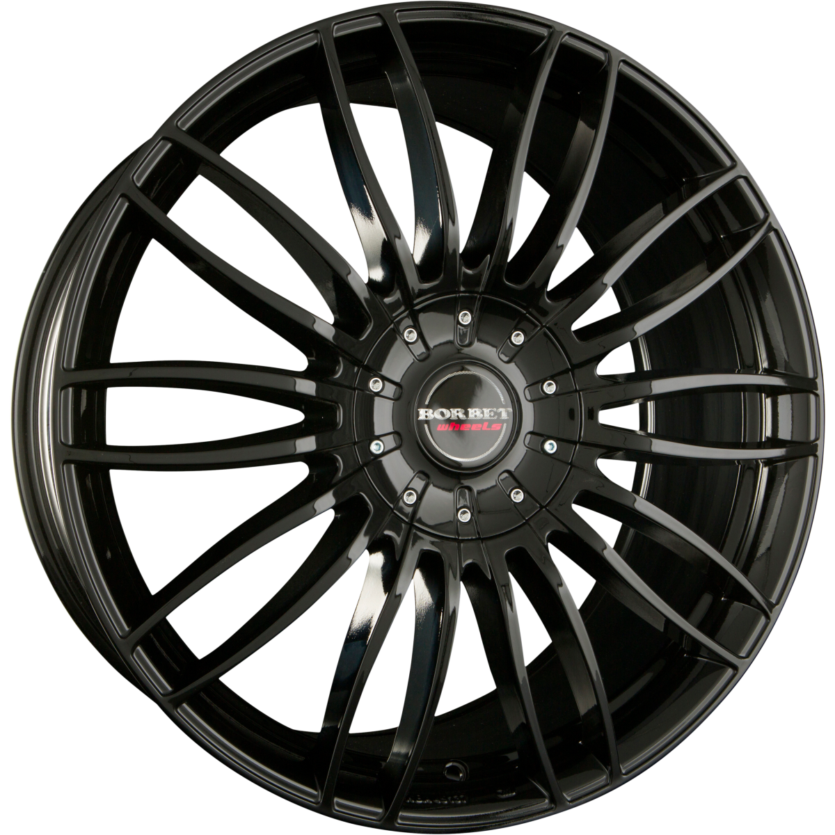 Borbet CW3 black glossy Alufelge 8.5x19 Zoll ET45 LK 5x112 ML66.6 – Bild 7