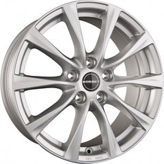 Borbet RE brilliant silver Alufelge 8x18 Zoll ET48 LK 5x112 ML66.6