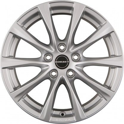 Borbet RE brilliant silver Alufelge – Bild 2