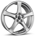 Borbet F2 brilliant silver 6.5x17 ET49 - LK5/112 ML66.5