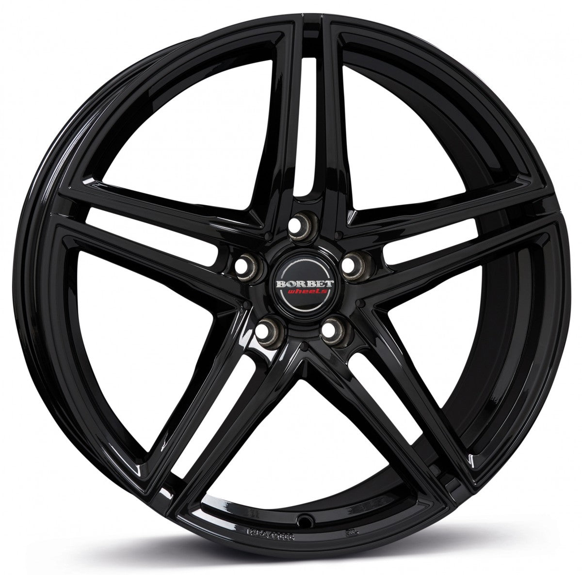 Borbet XRT black glossy 8.5x19 ET35 - LK5/112 ML72.5