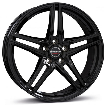 Borbet XRT black glossy 8.5x19 ET35 - LK5/112 ML72.5