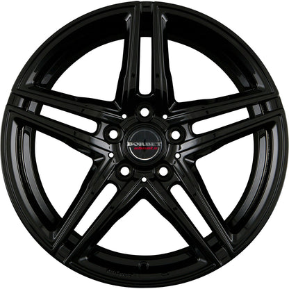 Borbet XRT black glossy 8.5x20 ET45 - LK5/112 ML72.5