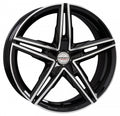 Borbet XRS black polished glossy Alufelge 8x18 Zoll ET30 LK 5x112 ML66.5