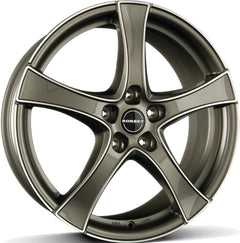 Borbet F2 graphite polished Alufelge 6.5x17 Zoll ET49 LK 5x112 ML66.5