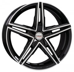 Borbet XRS black polished glossy Alufelge 10.5x20 Zoll ET30 LK 5x114.3 ML72.5