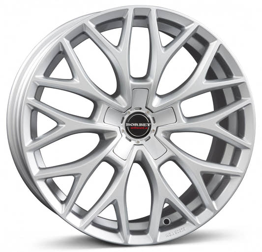 Borbet DY brilliant silver 8.5x19 ET32 - LK5/114.3 ML72.5