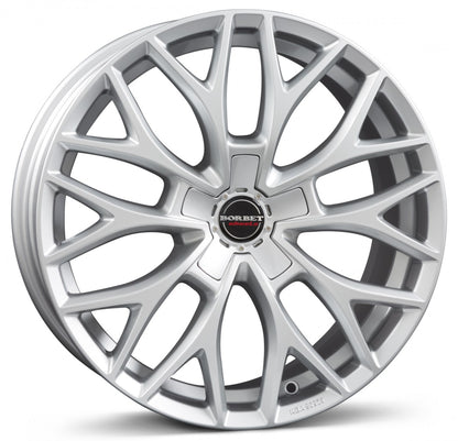 Borbet DY brilliant silver 8.5x19 ET32 - LK5/114.3 ML72.5