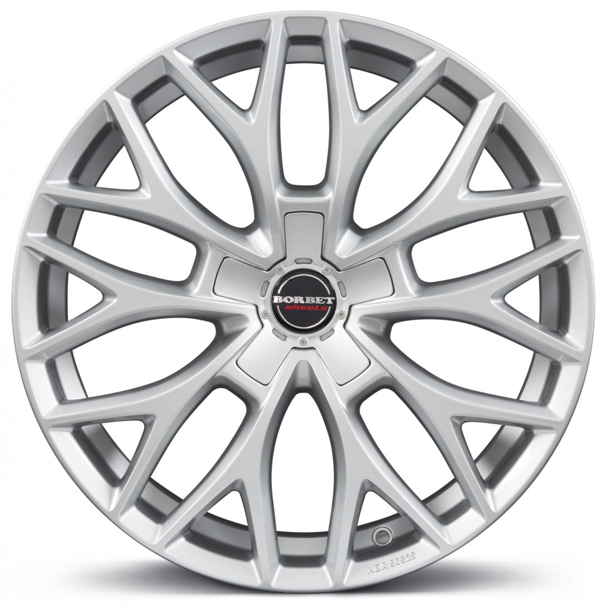 Borbet DY brilliant silver 8.5x19 ET32 - LK5/114.3 ML72.5