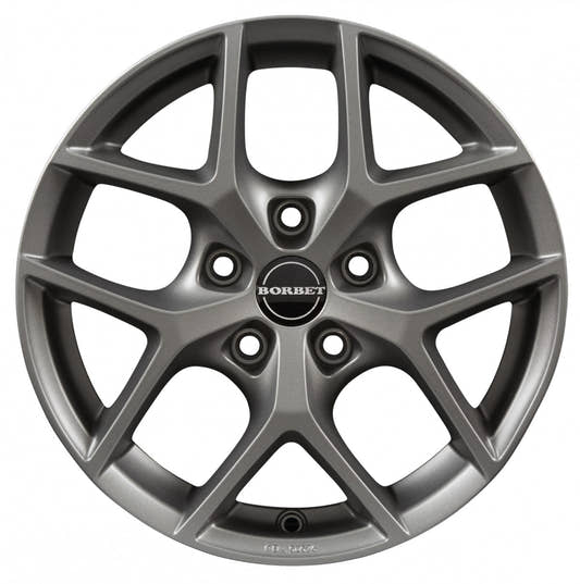Borbet Y titan matt Alufelge 7.5x17 Zoll ET47 LK 5x114.3 ML72.5 – Bild 2